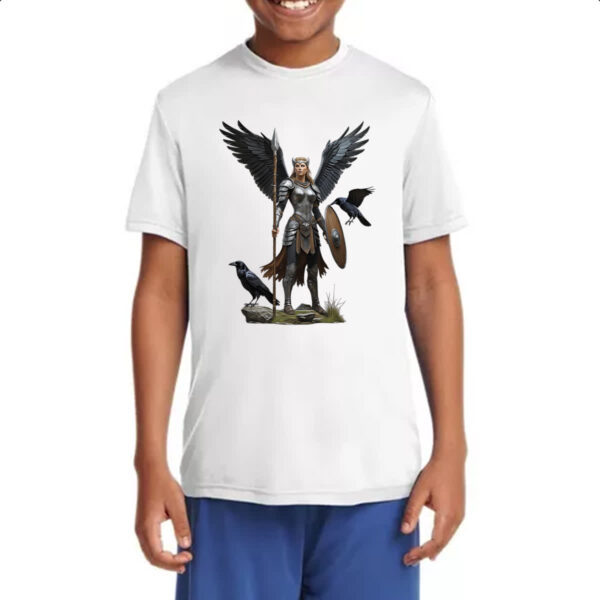 Camiseta Infanto Juvenil Guerreira Walkiria - Imagem 4