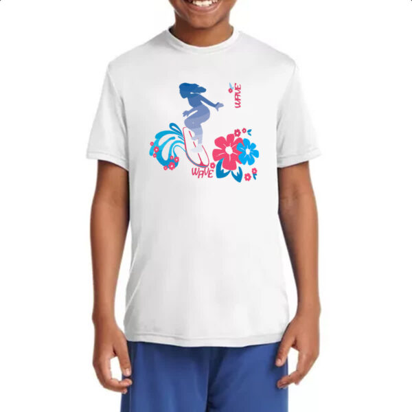 Camiseta Infanto Juvenil Surf Wave Girl - Imagem 4