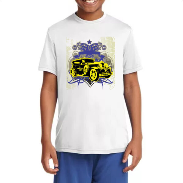 Camiseta Infanto Juvenil Calhambeque vintage style - Imagem 4