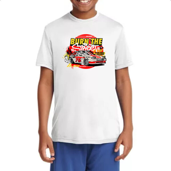 Camiseta Infanto Juvenil Burn the street - Imagem 4