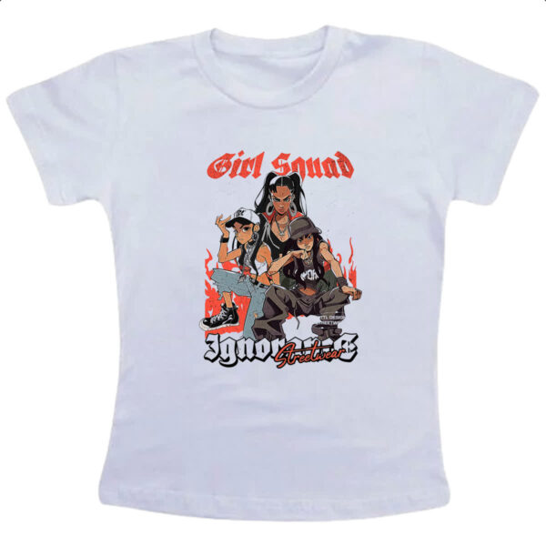 Camiseta Infanto Juvenil Girl Squad Street