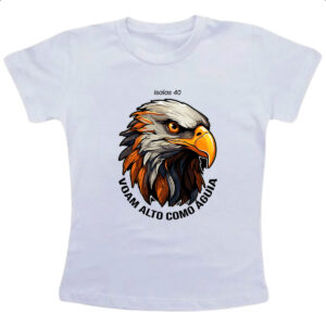 Camiseta Infanto Juvenil Gospel Isaias 40