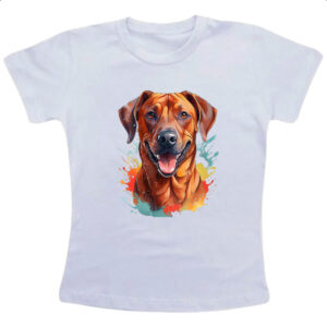 Camiseta Infanto Juvenil Leao da Rodesia Watercolor Arte