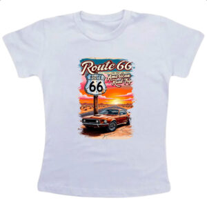 Camiseta Infanto Juvenil Mustang Route 66