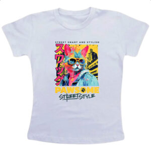 Camiseta Infanto Juvenil Pawsome Street Style