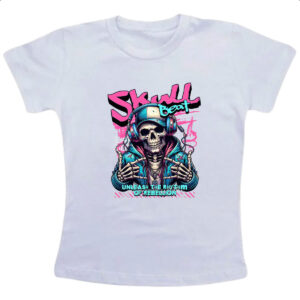 Camiseta Infanto Juvenil Skull Beat