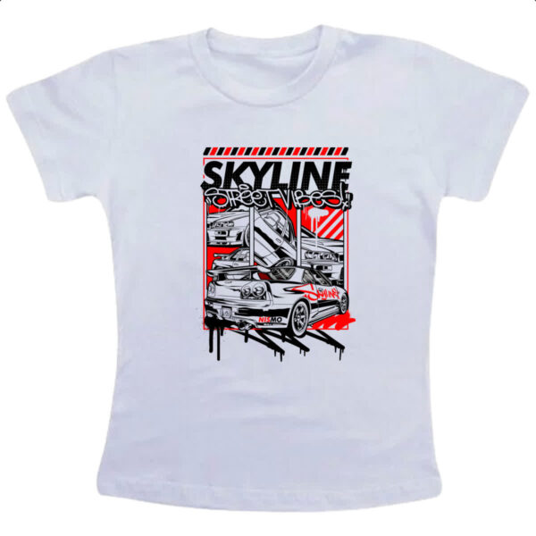 Camiseta Infanto Juvenil Skyline Street Vibes