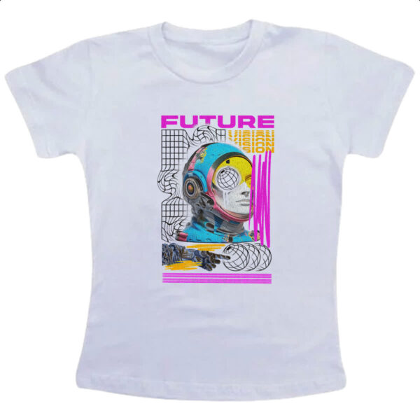 Camiseta Infanto Juvenil Urbano visao futura