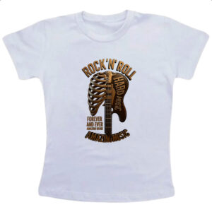 Camiseta Infanto Juvenil Rock Roll Hard Music