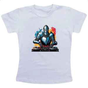 Camiseta Infanto Juvenil Cavaleiro Medierval DJ