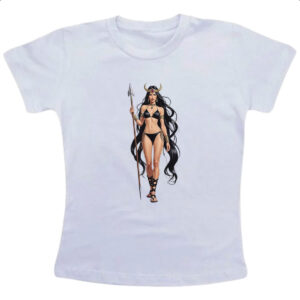 Camiseta Infanto Juvenil Guerreira apocalitica