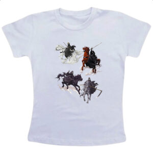 Camiseta Infanto Juvenil Cavaleiros do Apocalipse