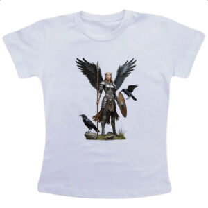 Camiseta Infanto Juvenil Guerreira Walkiria