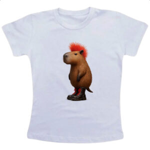 Camiseta Infanto Juvenil Punkvara capivara