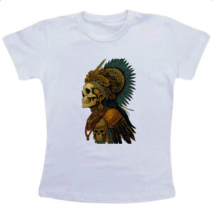 Camiseta Infanto Juvenil Totem Caveira Indigena