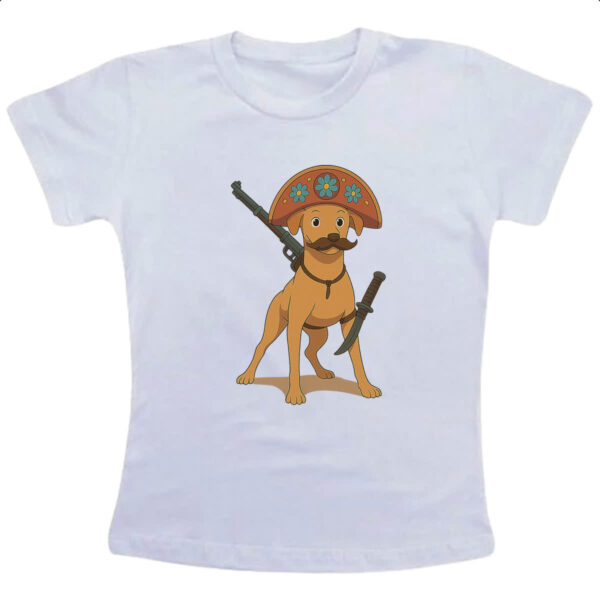 Camiseta Infanto Juvenil Caramelo Cangaceiro Cartoon