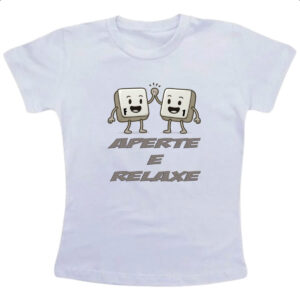 Camiseta Infanto Juvenil Aperta e relaxa