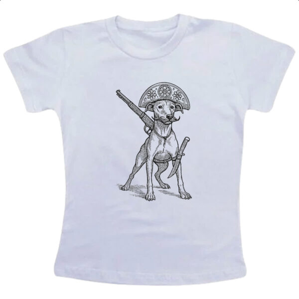 Camiseta Infanto Juvenil Caramelo Cangaceiro Grafite
