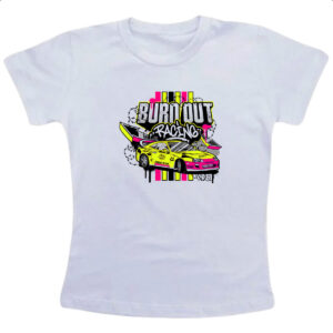 Camiseta Infanto Juvenil Burn out racing