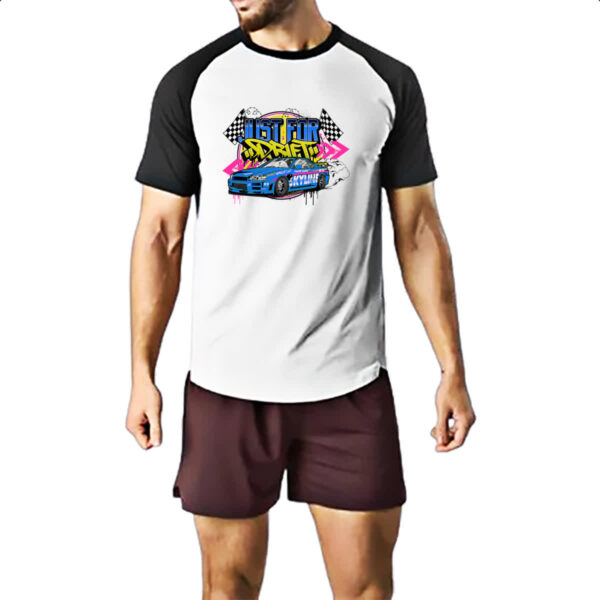 Camiseta Raglan Skyline Just for Drift - Imagem 2