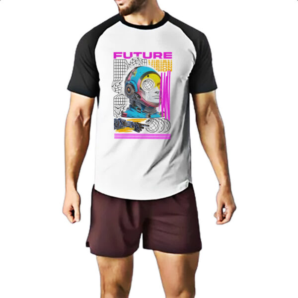 Camiseta Raglan Urbano visao futura - Imagem 2