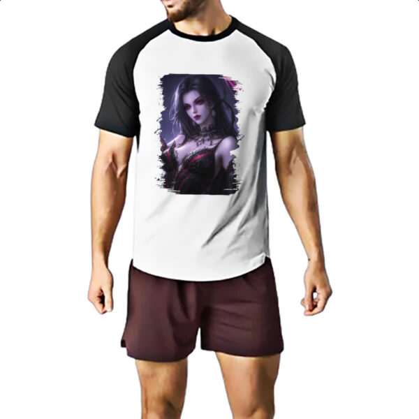 Camiseta Raglan Vampire Queen - Imagem 2