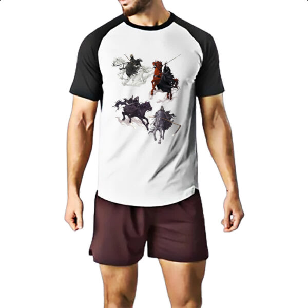 Camiseta Raglan Cavaleiros do Apocalipse - Imagem 2