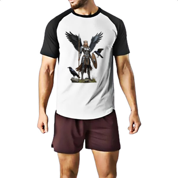 Camiseta Raglan Guerreira Walkiria - Imagem 2