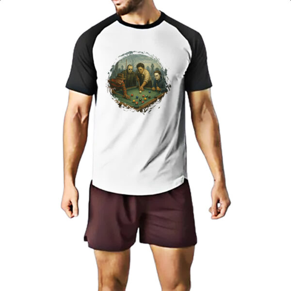 Camiseta Raglan Sinuca do horror - Imagem 2