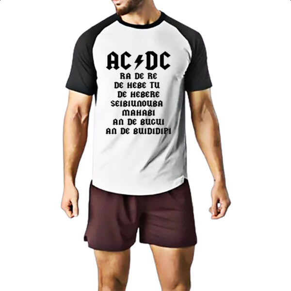 Camiseta Raglan AC DC Ragatanga - Imagem 2
