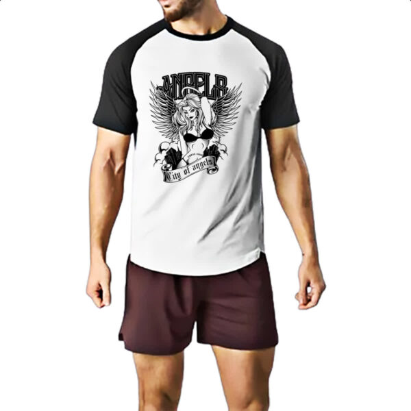 Camiseta Raglan City of angels - Imagem 2