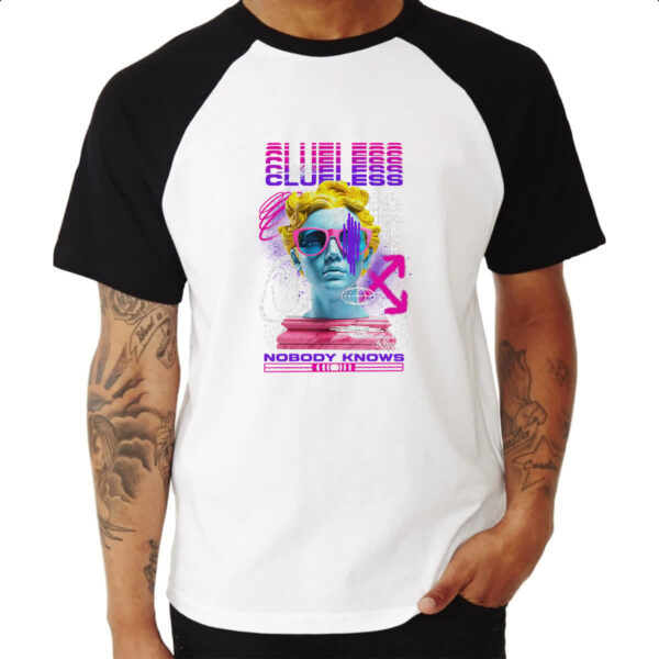 Camiseta Raglan Urbano Nobody Knows - Imagem 3