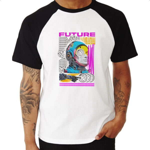 Camiseta Raglan Urbano visao futura - Imagem 3
