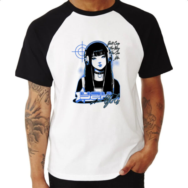 Camiseta Raglan Y2K Girls - Imagem 3