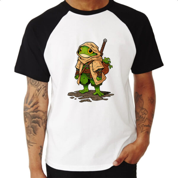 Camiseta Raglan Sapo Samurai - Imagem 3