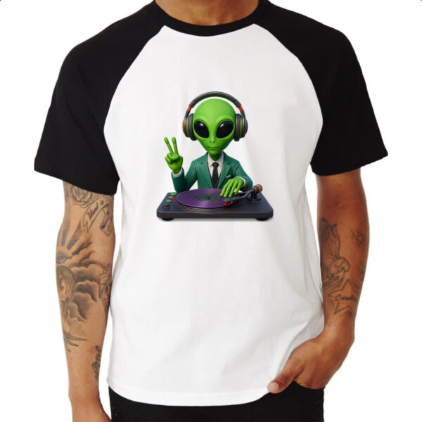 Camiseta Raglan ET DJ - Imagem 3