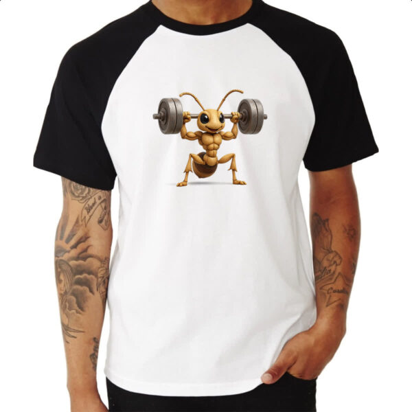 Camiseta Raglan Formiga Maromba - Imagem 3