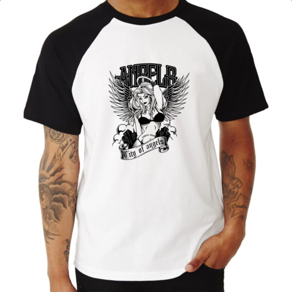 Camiseta Raglan City of angels - Imagem 3