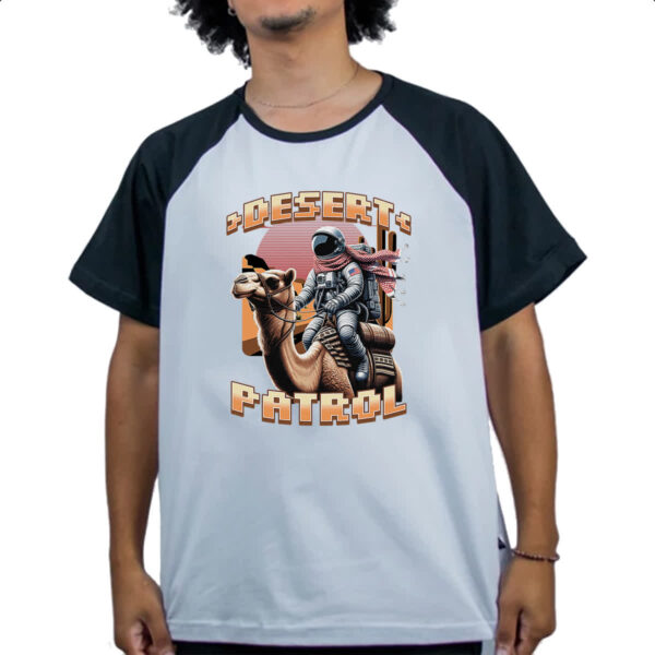Camiseta Raglan Desert Patrol - Imagem 4
