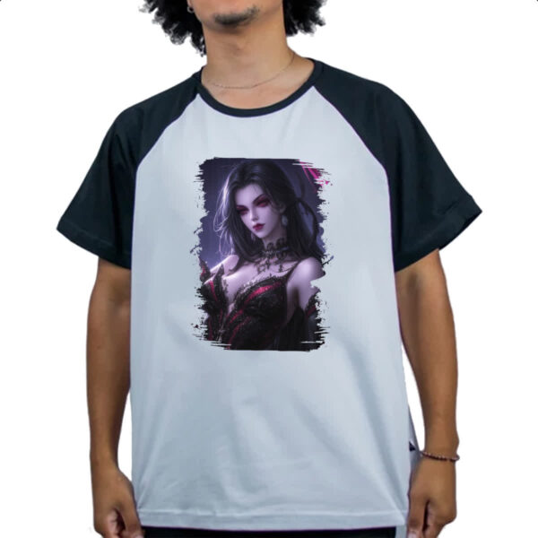Camiseta Raglan Vampire Queen - Imagem 4