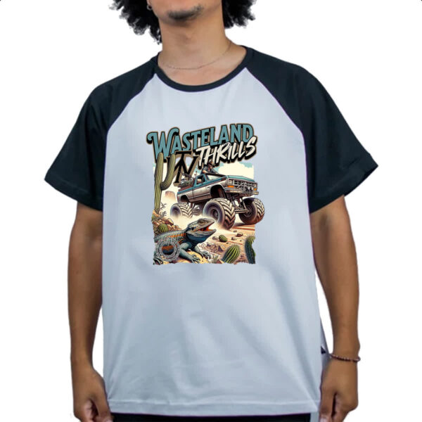 Camiseta Raglan Wasteland Thrills - Imagem 4