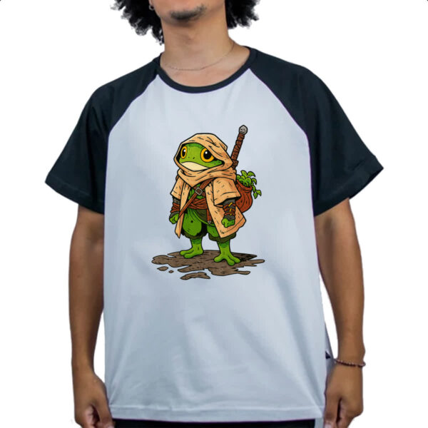 Camiseta Raglan Sapo Samurai - Imagem 4