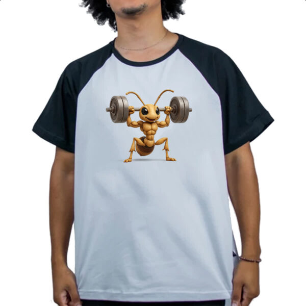 Camiseta Raglan Formiga Maromba - Imagem 4