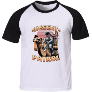 Camiseta Raglan Desert Patrol