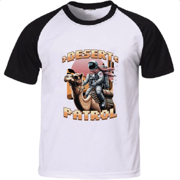 Camiseta Raglan Desert Patrol