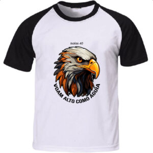 Camiseta Raglan Gospel Isaias 40