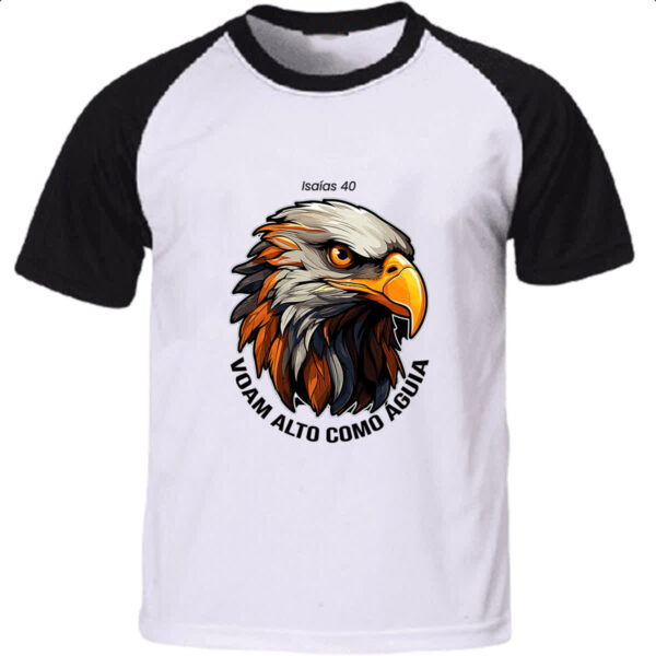 Camiseta Raglan Gospel Isaias 40