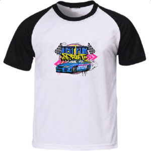 Camiseta Raglan Skyline Just for Drift
