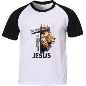 Camiseta Raglan Sou filho do rei Jesus