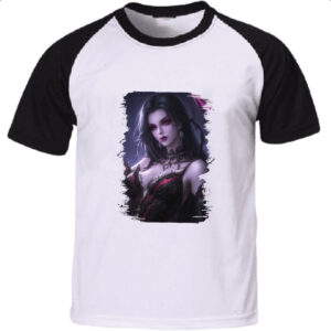 Camiseta Raglan Vampire Queen